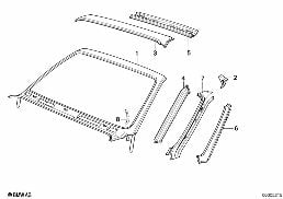 APRON diagram for BMW 3 Series E30 318i