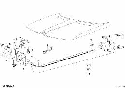 ENGINE HOOD MECHANISM