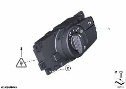 CONTROL UNIT LIGHTS diagram for BMW Z4 E89 18i