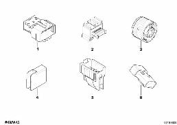 MISCELLANEOUS PLUGS AND CONNECTORS diagram for BMW 3 Series E46 318i