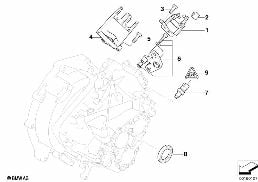 GS6-85BG 변속기 부품 diagram for BMW MINI Cabrio R52 Cooper S