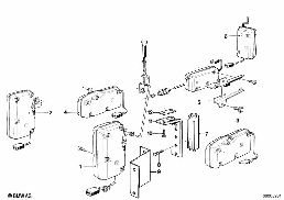 CENTRAL LOCKING SYSTEM diagram for BMW 5 Series E12 520