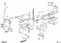 CENTRAL LOCKING SYSTEM diagram for BMW 5 Series E12 520