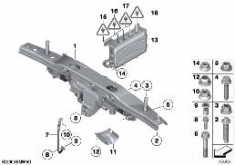 ACTUATOR FOR HSR/MOUNTING PARTS/ECU