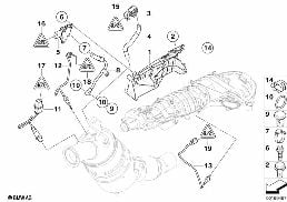 DIESEL PART.FILTER SENS./MOUNTING PARTS