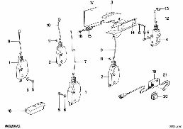 CENTRAL LOCKING SYSTEM diagram for BMW 5 Series E28 518i