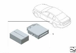 Kompl.sats DVD-växlare diagram for BMW 7 Series F02 740Li