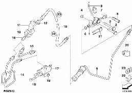 CLUTCH CONTROL diagram for BMW Z4 E89 30i