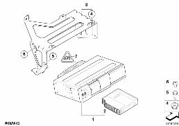 CD CHANGER/BRACKET