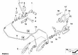 CLUTCH CONTROL diagram for BMW 1 Series E87 LCI 116d