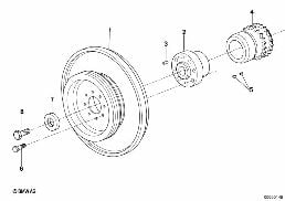 BELT DRIVE-VIBRATION DAMPER