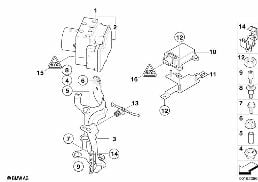 HYDRO UNIT DSC/CONTROL UNIT/FASTENING