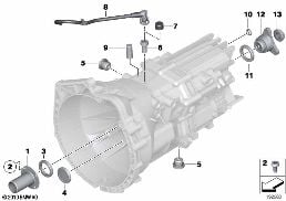 GS6-17BG/DG SEALS,GASKETS/MOUNTED PARTS diagram for BMW 1 Series E81 118d