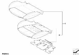 SEAT, FRONT, UPHLSTRY, COVER, SPORT SEAT