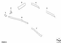 INDIVIDUAL WOOD TRIM COVERS diagram for BMW X6 E71 50iX