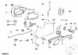 FRONT DOOR CONTROL/DOOR LOCK diagram for BMW 3 Series E36 316i 1.6