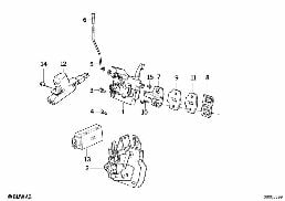 DOOR LOCK FRONT diagram for BMW 5 Series E34 524td