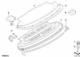 FOLDING TOP COMPARTMENT LID