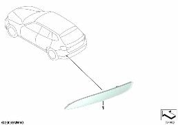 REFLECTOR diagram for BMW X1 E84 20i
