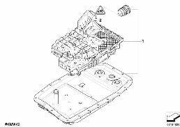 GA6HP26Z Mechatronika diagram for BMW 7 Series E65 745i