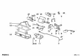TRUNK LID/CLOSING SYSTEM diagram for BMW 5 Series E34 525tds