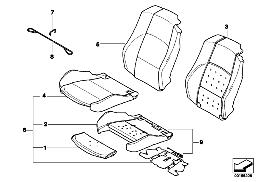 SEAT, FRONT, UPHLSTRY, COVER, SPORT SEAT