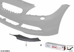 M PERFORMANCE ATT.PARTS FRONT SPOILER diagram for BMW Z4 E89 30i