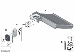 EVAPORATOR / EXPANSION VALVE diagram for BMW Z4 E89 28i