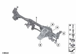 CARRIER INSTRUMENT PANEL diagram for BMW Z4 E89 30i