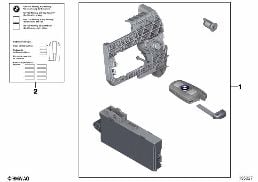 MASTER KEY LOCKING diagram for BMW Z4 E89 30i