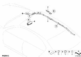 AIRBAG diagram for BMW 5 Series E60 520i