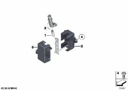 B+ TERMINAL POINT, ENGINE COMPARTMENT diagram for BMW Z4 E89 18i