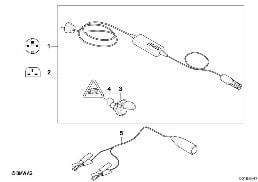BATTERY CHARGER diagram for BMW 3 Series E30 320i