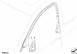 DOOR WINDOW LIFTING MECHANISM FRONT