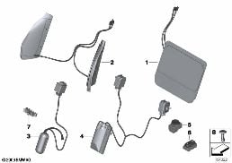 SEAT, FRONT, LUMBAR diagram for BMW Z4 E89 18i