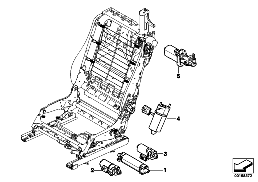 SEAT, FRONT, ELECTRICAL AND MOTORS