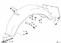 REAR MUDGUARD MOUNTING PARTS