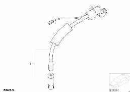 REP.KIT F SAFETY BATTERY TERMINAL CLAMP diagram for BMW 3 Series E46 318i