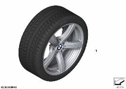WINTER WHEEL W.TIRE STAR SP.290 - 17