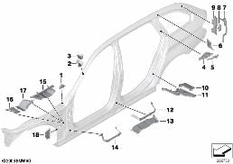 CAVITY SHIELDING, SIDE FRAME