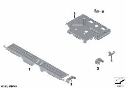Componenti singoli parte post. diagram for BMW X6 E72 Hybrid Hybrid X6