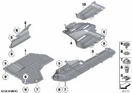 UNDERFLOOR COATING diagram for BMW Z4 E89 30i