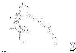 Zawór odpow. zbiornika paliwa diagram for BMW MINI R50 Cooper