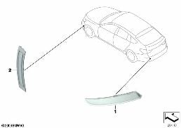 Ανακλαστήρας diagram for BMW 5 Series F07 GT 520d