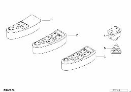 Interrupteur leve-glace diagram for BMW 5 Series E39 525td