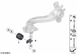 VIBRATION ABSORBER diagram for BMW Z4 E89 30i