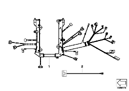 Kabelový svazek motor modul motoru