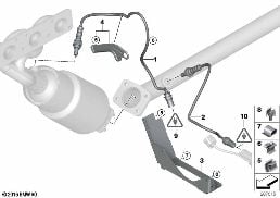 LAMBDA PROBE FIXINGS
