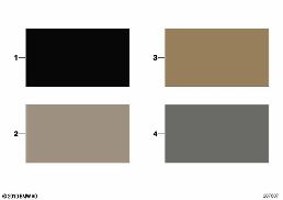 SAMPLE CHART WITH INTERIOR COLORS