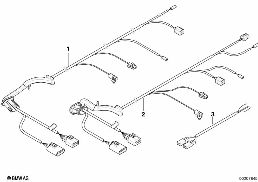 WIRING HARNESS FOR SPLITDOOR